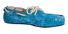 PRAHU "BOAT" SHOE - <br> BLUE PALM $60