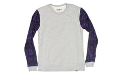 MISH SWEATSHIRT - PURPLE PALM $60
